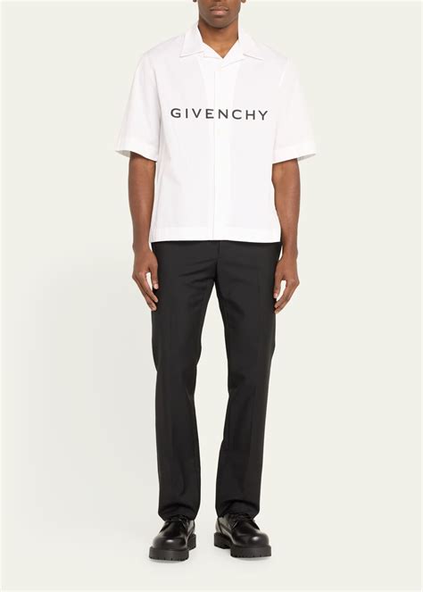 Givenchy Men's Storm Calf Leather Derby Shoes.